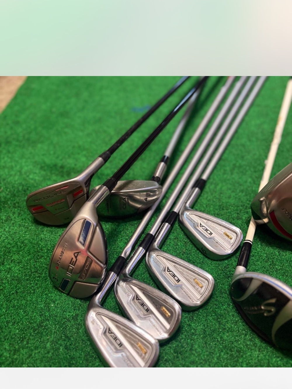 IDEA / Tour Edge Silver Golf Iron Set - Silver